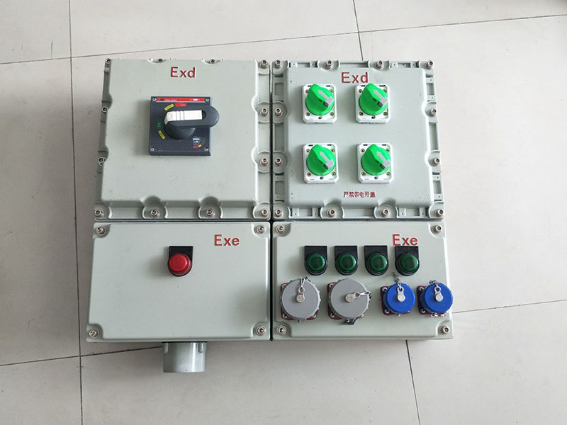 防爆動力插座檢修箱，防爆配電箱，防爆操作箱，防爆雙電源插座箱