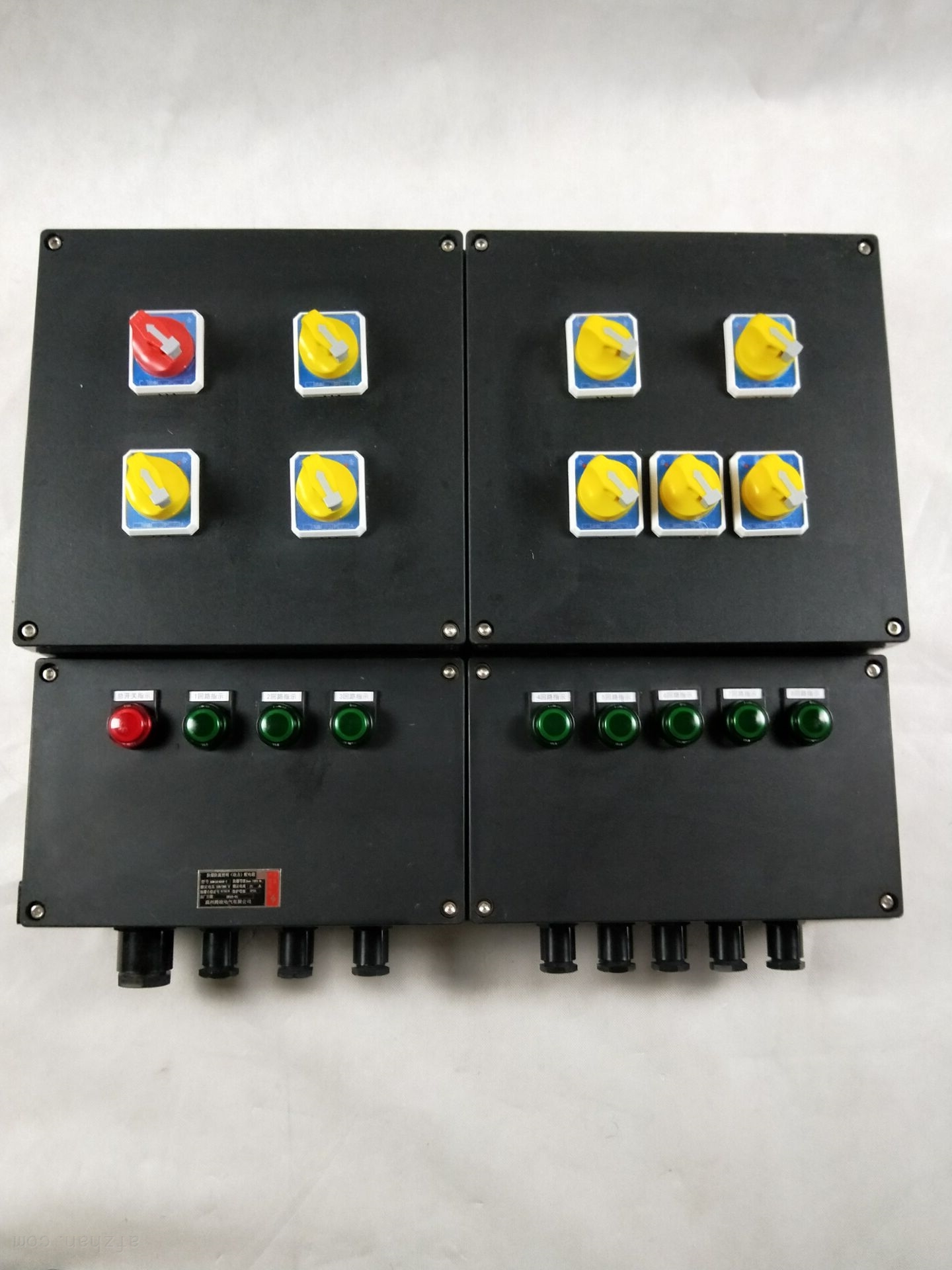 防爆防腐配電箱，工程塑料防爆配電箱，化工現(xiàn)場防爆防腐配電箱，乙烷防爆防腐配電箱，油庫房現(xiàn)場就地防腐操作柱，