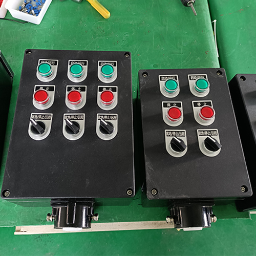 防爆防腐控制箱，工程塑料防爆防腐控制箱，防腐控制箱，鋼廠油田化工廠BZC8050防爆防腐操作柱